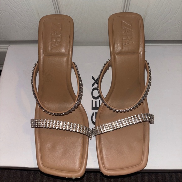 Zara Sparkly Heel - Size 40 - Picture 2 of 4